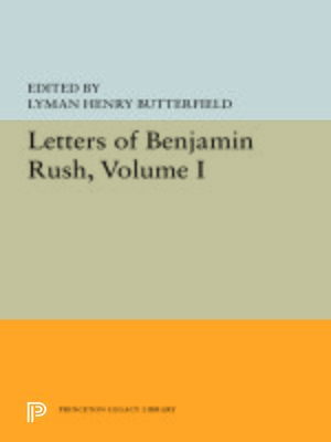 cover image of Letters of Benjamin Rush, Volume 1: 1761-1792